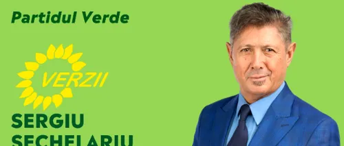 Sergiu Sechelariu, candidat cu falsă agendă ecologică la Primăria Bacău / Refuzat de PNL, SECHELARIU s-a oprit la Verzi
