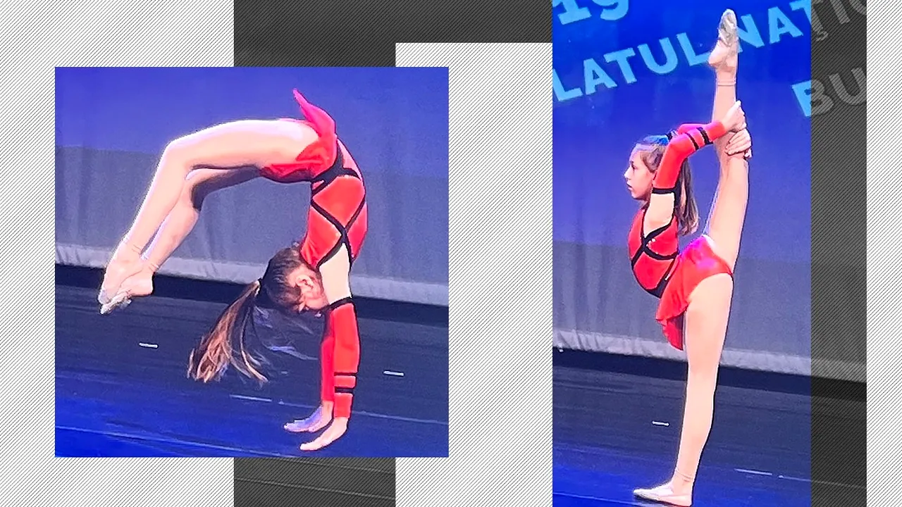 O nouă stea în GIMNASTICA românească! Povestea Antoniei, inspirată de o alee cu castani
