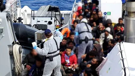 FOTO-VIDEO. Polițiștii români de frontieră au SALVAT 181 de cetățeni aflați în pericol în apele teritoriale italiene