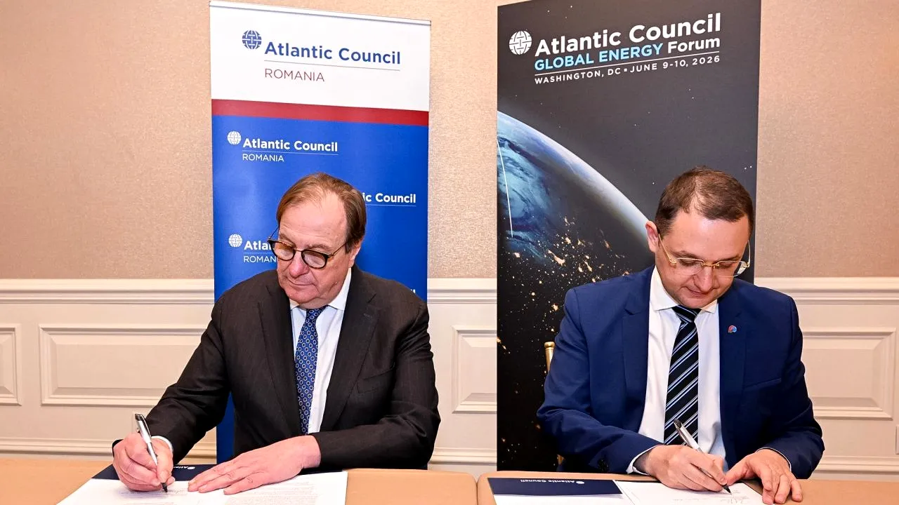 Electrica și Atlantic Council au semnat la Washington D.C. un parteneriat strategic pe cinci ani