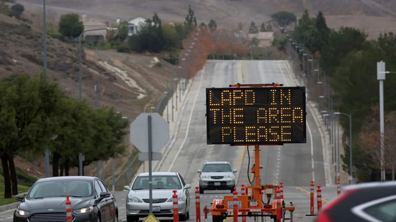 Stare de urgență într-o suburbie din Los Angeles