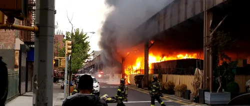 Incendiu într-o stație de metrou din New York. Mii de oameni au fost evacuați