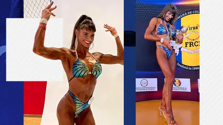 Povestea neștiută a multiplei campioane la fitness Angela Gherman. Ziua tranșează carnea la măcelărie, seara „rupe” sala/„N-am timp să-mi refac viața”