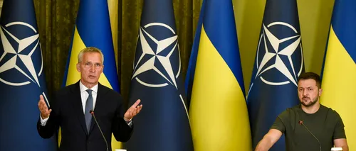 Șeful NATO, în vizită la Kiev. Ce spune Stoltenberg despre câștigurile teritoriale ale Ucrainei și despre România