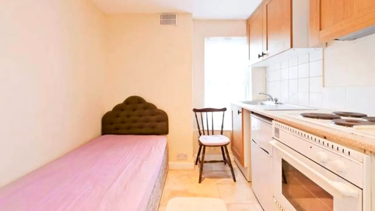 Orașul în care o garsonieră costă 715.000 de euro! Locuința este atât de mică, încât patul se află în bucătărie
