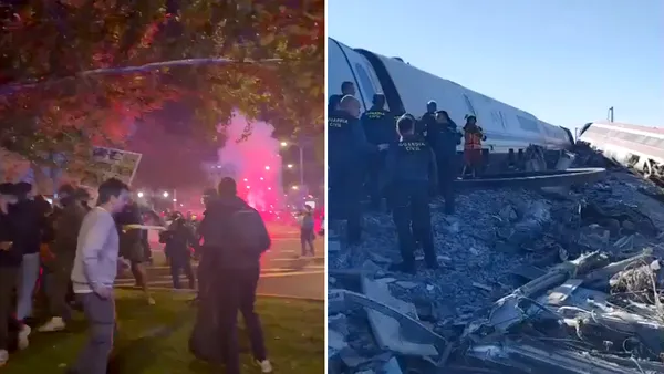 Trei zile de doliu național în Spania, după tragedie feroviară soldată cu 68 de morți și zeci de răniți. Proteste violente la Madrid: se cere în stradă demisia lui Pedro Sánchez