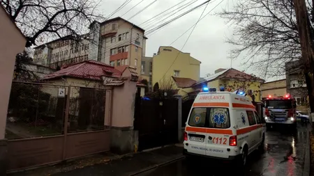 FOTO-VIDEO - Incendiu la Spitalul Clinic de Urgență pentru Copii din Cluj-Napoca. Pacienţii şi aparţinătorii de la etajele 3, 4 şi 5 au fost evacuaţi / A fost activat Planul Roșu