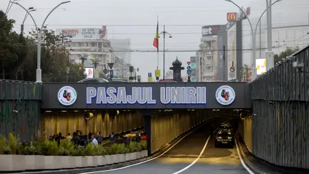 Plouă în Pasajul Unirii / Lucrările de renovare au costat 12 milioane de euro
