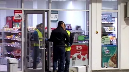 Jaf la o benzinărie din Blaj: vânzătoarea lovită, iar banii - furați