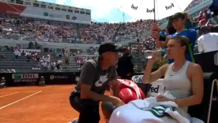 Un antrenor român de tenis explică ce s-a întâmplat între Halep și Cahill la 0-5: 