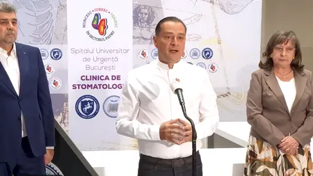 Daniel Băluță inaugurează clinica de STOMATOLOGIE, perla administrației din sectorul 4: 