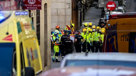 O clădire din centrul Madridului s-a PRĂBUȘIT. Mai multe persoane sunt date dispărute