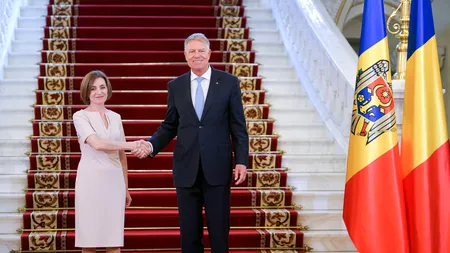 VIDEO. Maia Sandu, discurs emoționant la Cotroceni: „Dacă Rusia va încerca să atace Republica Moldova, evident că vom cere ajutor”