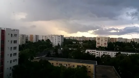 Avertizare meteo de vreme rea în toată țara, până vineri seara. Nici Capitala nu scapă de instabilitatea atmosferică