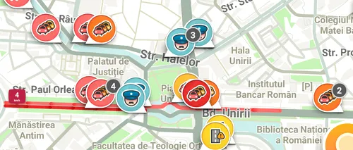 Cât de mult ajută Waze-ul la fluidizarea traficului din Capitală. Declarația ministrului Comunicațiilor