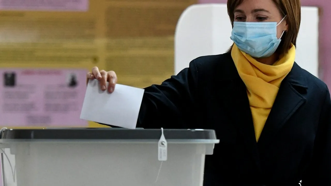 Rezultate parțiale: Maia Sandu a câștigat primul tur al alegerilor prezidențiale din Republica Moldova