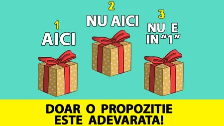 Test IQ pentru genii | În care dintre cele 3 cutii este inelul, de fapt?!