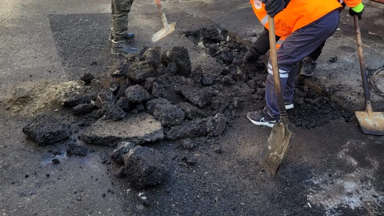 (P) Infrastructură S5 a realizat mai multe intervenţii pe străzile din Ferentari