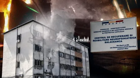Incendiu la Spitalul de Psihiatrie din Bălăceanca. Zeci de persoane au fost evacuate. De la ce au pornit flăcările