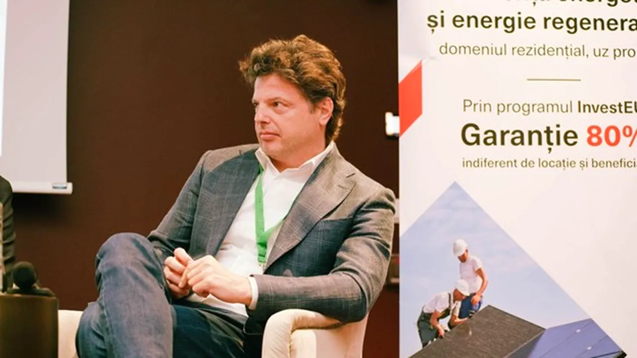 Andrei Diaconescu, cofondator One United Properties, la lansarea InvestEU al BERD: Reducerea cu 50% a costurilor energetice e cea mai mare contribuție