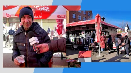 „Exit poll” de la Obor. Prezență record la „urnele” cu mici, încă de dimineață: „Pe Iohannis îl bag în butoi, la murat”