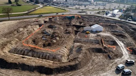 Un mormânt celtic vechi de 2.500 de ani, descoperit în Franța