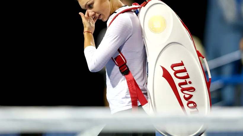 Simona Halep, eliminată în optimile turneului de la Shenzen după un meci dramatic