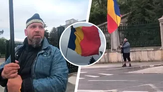 A apărut un nou stegar dac. Cine este Bogdan „Ticălosu” din Berceni și ce revendicări are