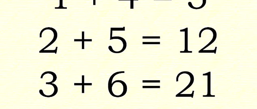 Exercițiul de matematică pe care doar 1 din 1.000 de oameni reușesc să-l rezolve. Tu găsești soluția corectă?