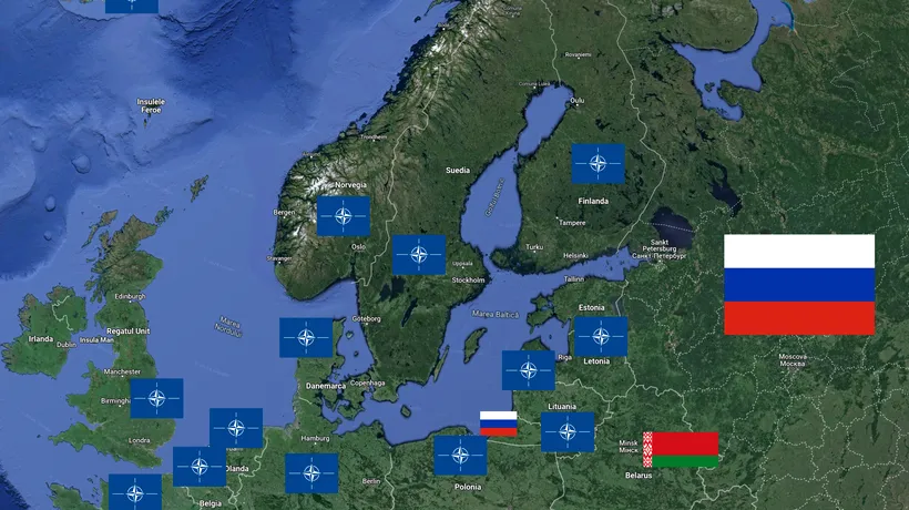 Rusia „redesenează” frontierele maritime din Marea Baltică. Kremlinul respinge ideea formării unui „lac NATO”