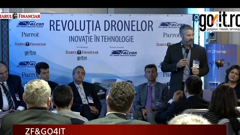Urmărește LIVE aici conferința „Revoluția dronelor, organizată de ZF și Go4it
