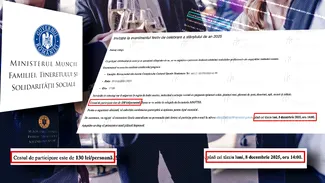Petrecere de final de an la Ministerul Muncii cu taxă de participare. Angajații au fost anunțați că vor fi sărbătoriți, dar pe banii lor. Gândul dezvăluie cât trebuie să plătească fiecare bugetar: “suma se achită la casierie”