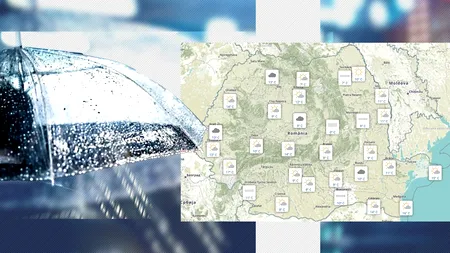 Vremea se RĂCEȘTE în toate regiunile. ANM a transmis, pentru Gândul, unde își vor face apariția și ploile