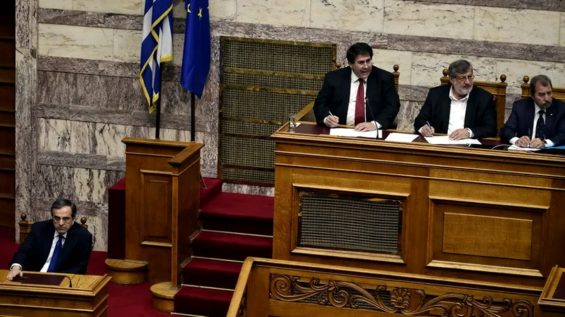 Un partid grec denunță o tentativă de fraudă la alegerea președintelui în Parlament