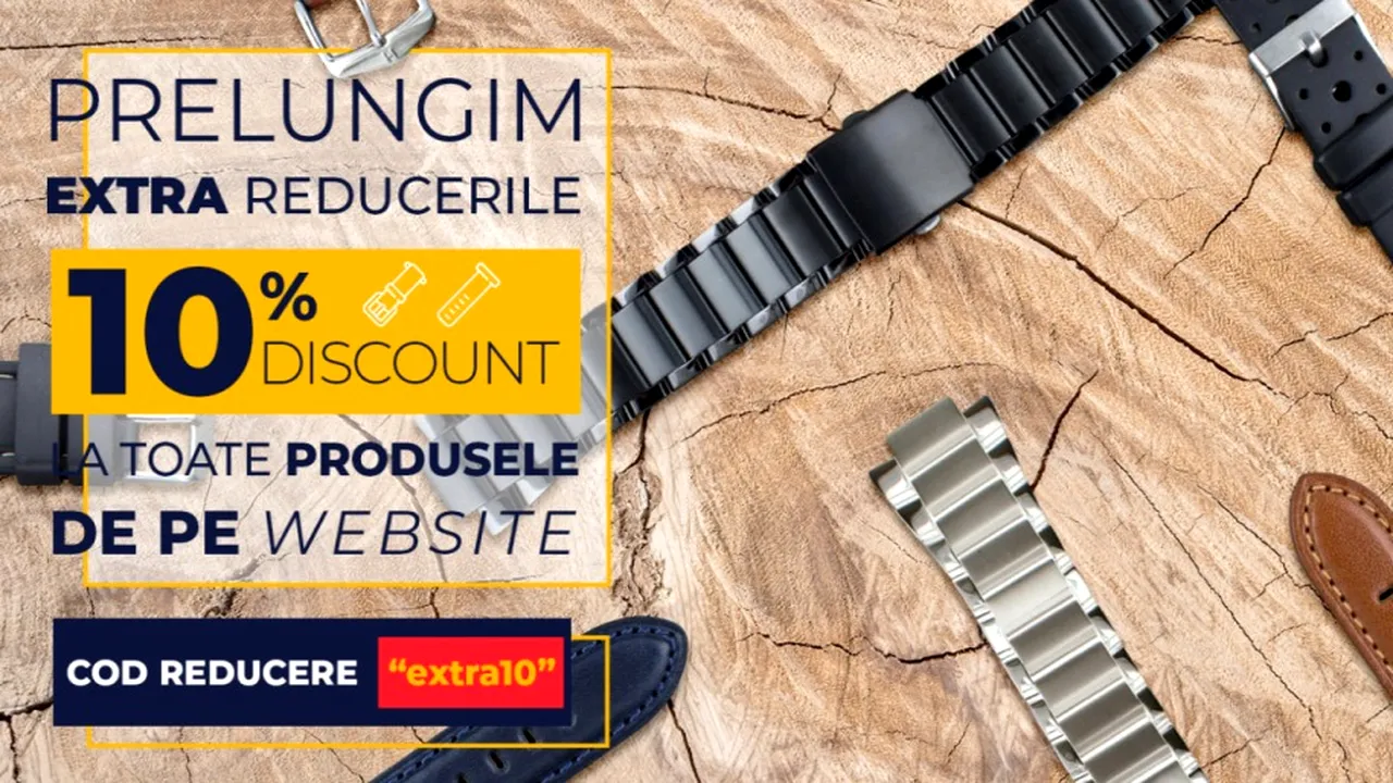 Curele pentru smartwatch, culori wow şi superoferte pe xband.ro! (P)