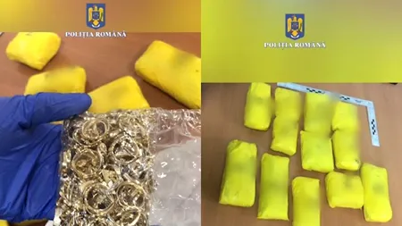 Operațiunea „Blocada” continuă în București. Peste 11 kg de bijuterii din aur au fost descoperite în mașina unui bărbat, în Sectorul 5
