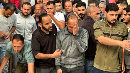 Gaza: 64 de persoane au fost UCISE în urma atacurilor israeliene peste noapte, conform agenției de apărare civilă