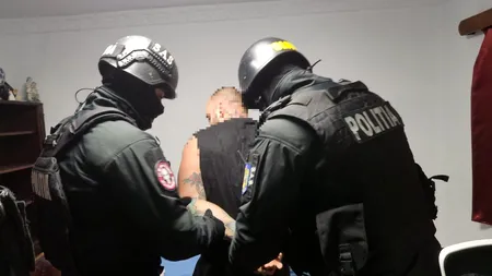 VIDEO | Interlop din Constanța săltat de mascați după ce a amenințat cu moartea un polițist. „Îți dau numai răngi, topoare și furci în inimă!”