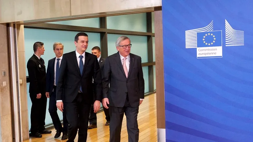 Ce a discutat premierul cu șeful Comisiei Europene, în spatele ușilor închise, la Bruxelles