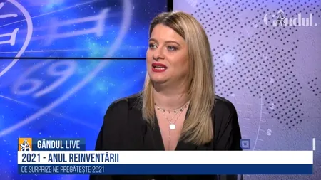 GÂNDUL LIVE. Ce ne rezervă zodiile în acest an. Astrologul Mădălina Manole: „În 2021, nevoia de responsabilitate socială este foarte mare. Să ne eliberăm mintea. Să învățăm, să studiem”