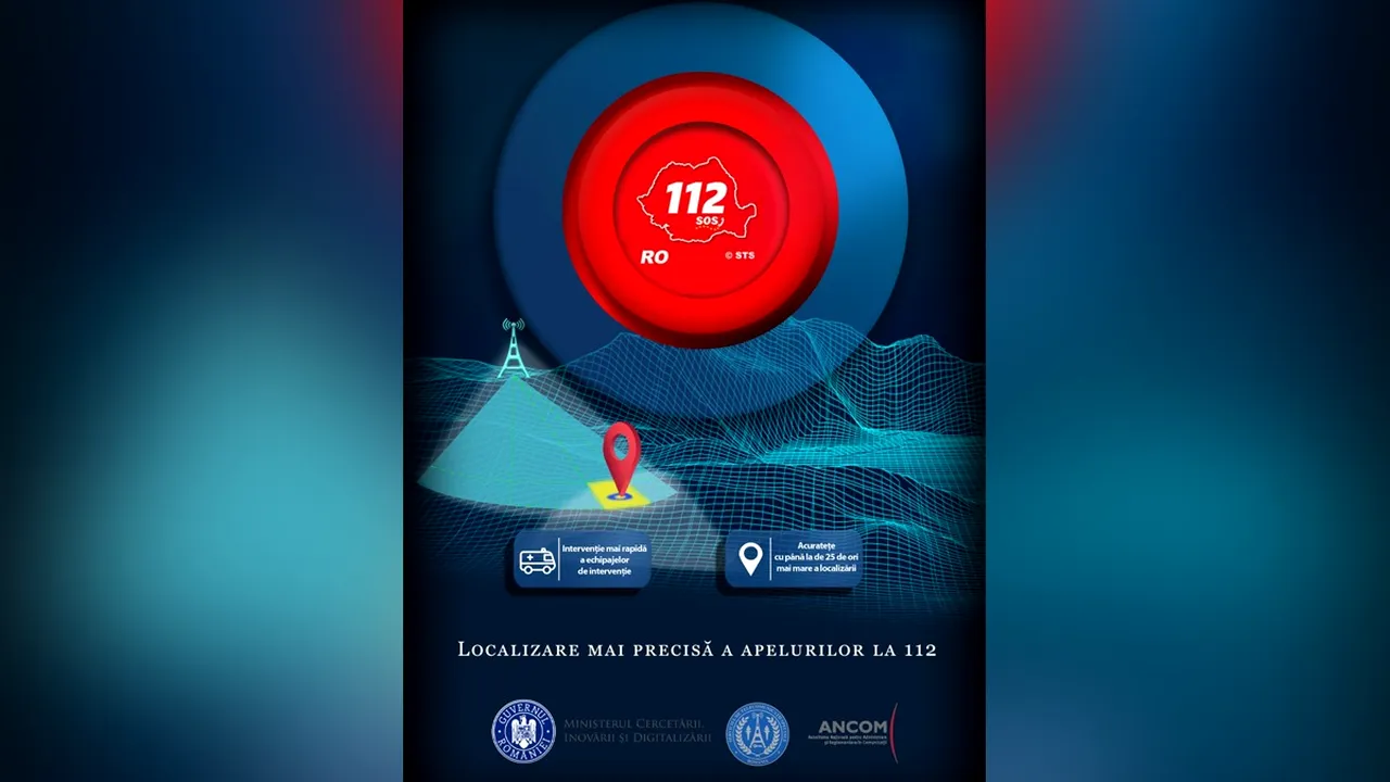 LEGE pentru 112/Firmele de telefonie mobilă, obligate să dezvăluie autorităților locul exact al apelantului