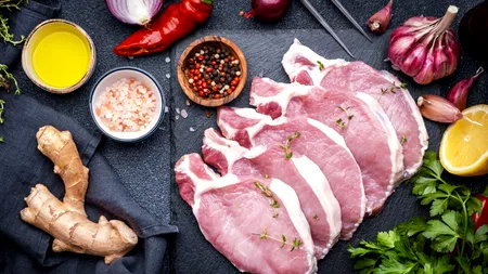 Carnea de porc, în topul preferințelor românilor. Se consumă peste 38 de kilograme de carne de porc pe an, pe cap de locuitor