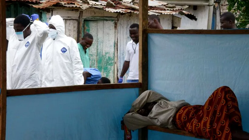 Închisoarea sub cer deschis în care trăiesc bolnavii de Ebola din Africa de Vest GALERIE FOTO