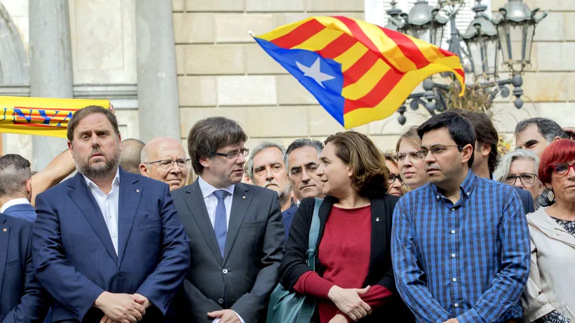 Liderii Cataloniei, acuzați de rebeliune. Unde se afla Puigdemont când procurorul general al Spaniei a făcut anunțul