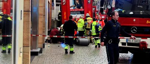 Un camion a intrat într-un grup de pietoni în Germania! O persoană a murit, mai multe sunt rănite
