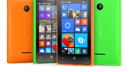 Microsoft a lansat două noi smartphone-uri, cele mai ieftine din oferta companiei