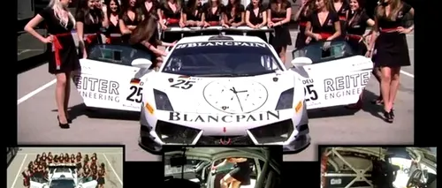 VIDEO: Câte fete încap într-un Lamborghini Gallardo? 