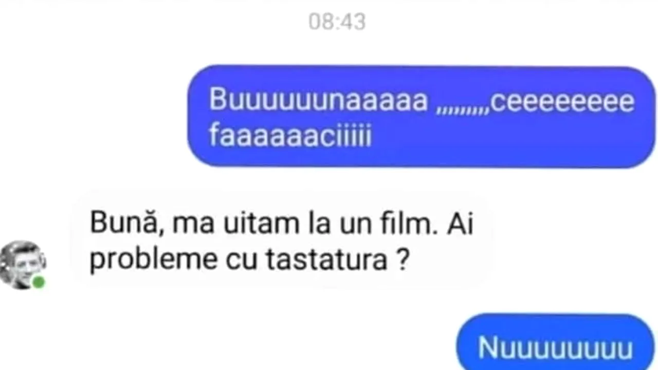 BANCUL de duminică | „Ai probleme cu tastatura?”