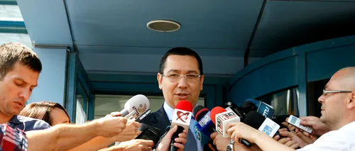 Ponta: Eu nu fac atacuri la adresa comisarilor europeni, eu vorbesc doar cu președintele Barroso