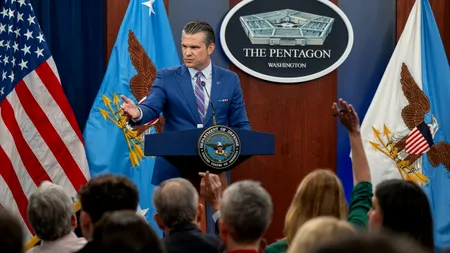 Secretarul american al Apărării respinge posibilitatea mutării stocurilor de URANIU îmbogățit ale Iranului înaintea bombardamentelor SUA 